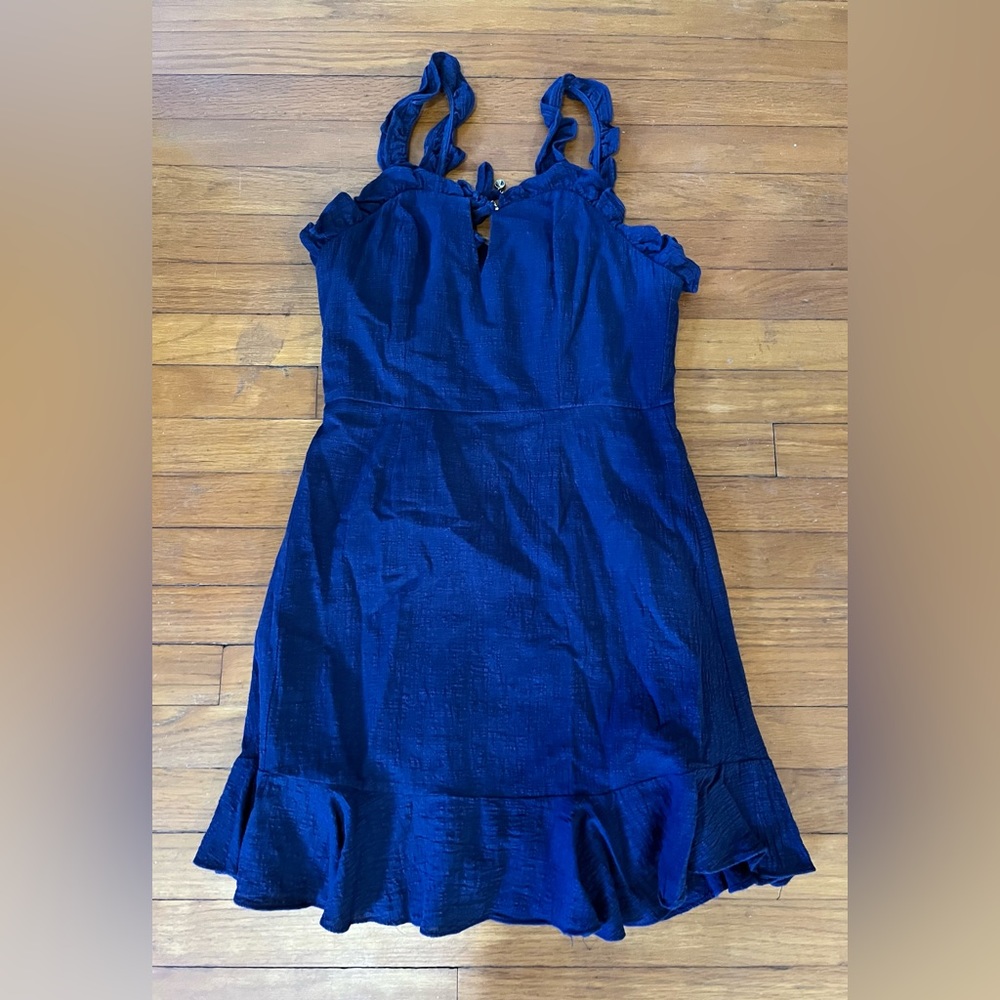 Selfie Leslie Navy Mini Dress